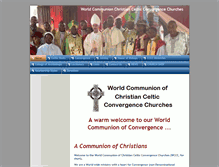 Tablet Screenshot of celticconvergencechurch.org